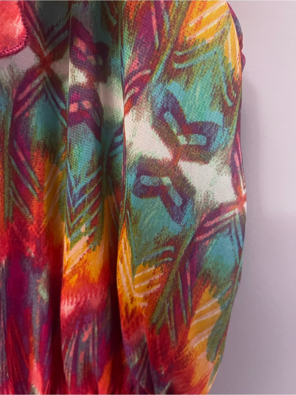 Faded Glory Red Multi-Color Ruffle-Front Maxi Sundress - Picture 2 of 12